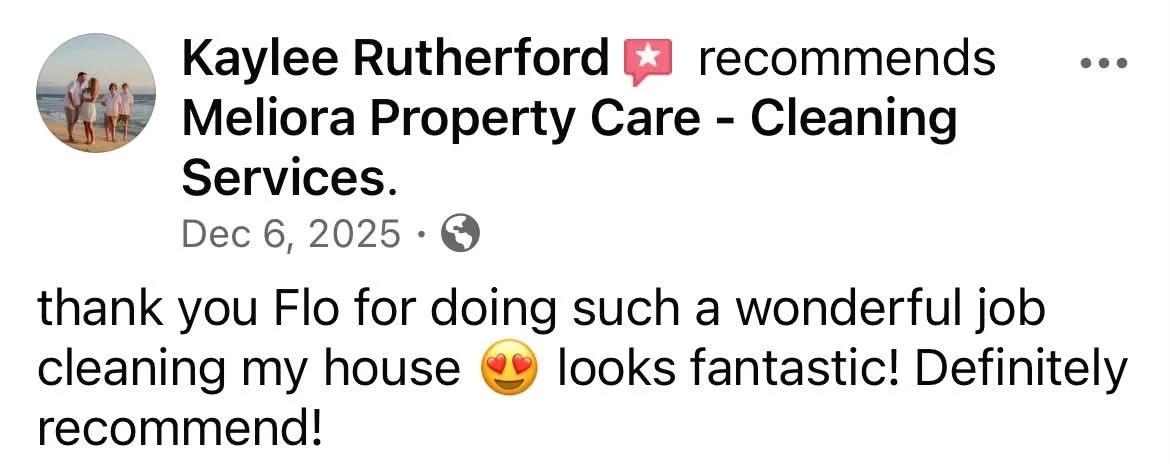 Original testimonial from Kaylee Rutherford